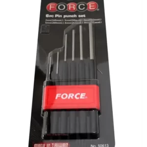 FORCE 50613 JUEGO 6 PUNZONES BOTADORES 2/8MM