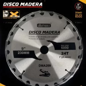 SIERRA CIRCULAR TUNGSTENO P.MADERA 9" X 24T