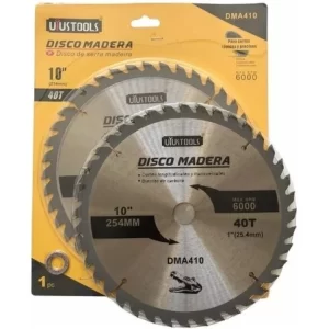 SIERRA CIRCULAR TUNGSTENO P.MADERA 10" X 40T