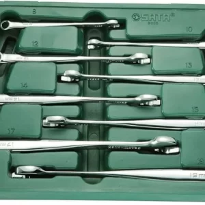 JUEGO LLAVES COMBINADAS EN X BANDEJA 8PZ MM