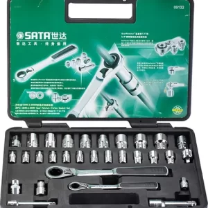 JUEGO COPA VORTEX 1/4"- 3/8" 30PC 3.5 - 19 MM SATA
