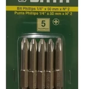 PUNTA PHILLIPS  1/4"X50 MM X N 1