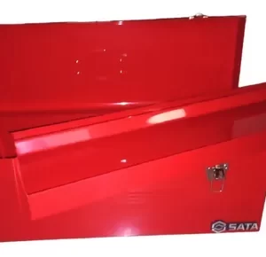 CAJA METALICA C/AGARRADERAS DE 26" - ROJA