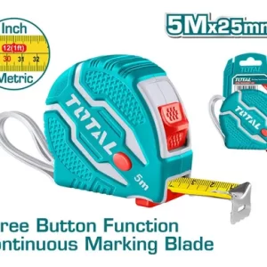 METRO 5 MTS TRIPLE BOTON HOJA ANCHA TOTAL (TMT126052)