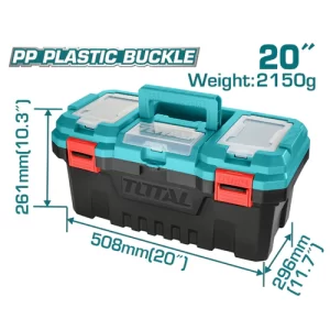 CAJA HERRAMIENTA 20" PLASTICA TOTAL (TPBX0201)