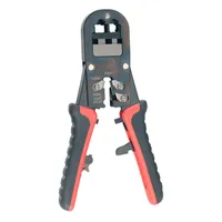 Ponchadora telefónica para terminales modulares RJ45 y RJ11